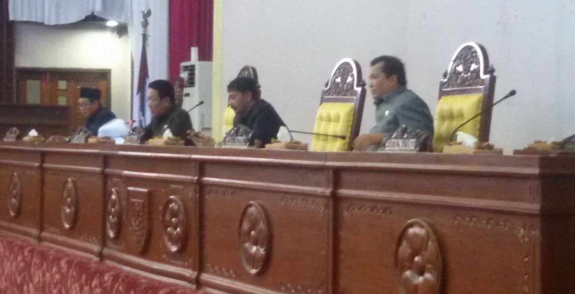 Paripurna DPRD Provinsi Bengkulu