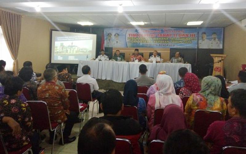Tim Penilaian tahap II dan tahap III penghargaan WTN tahun 2016 di ruang rapat Gunung Bungkuk, Kamis (25/08/2016)