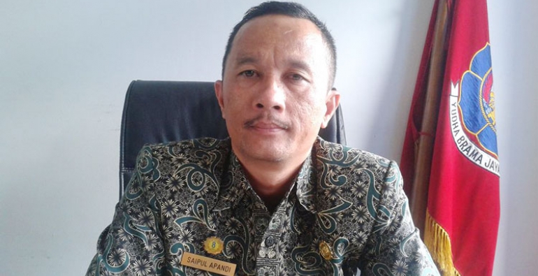 Kepala Dinas PBK Kota Bengkulu Saipul Apandi