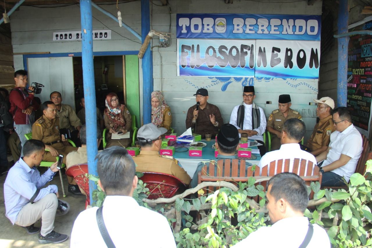 Gubernur Bengkulu Rohidin Mersyah  Ketika Meninjau Langsung 