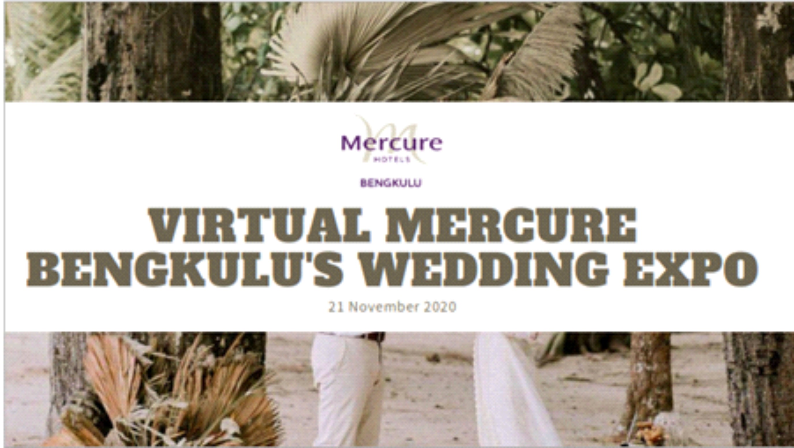 Virtual Mercure Bengkulu's Wedding Expo
