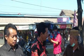 Para rombongan saat sidak