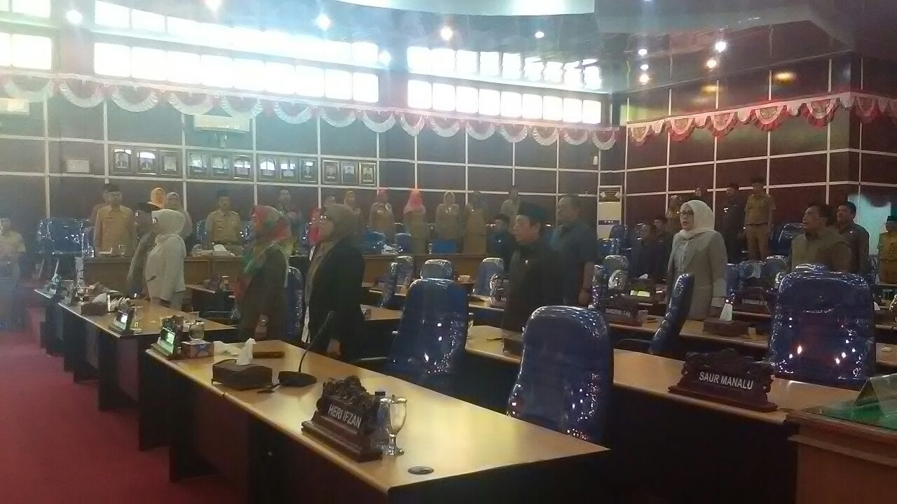 Rapat Paripurna DPRD Kota Bengkulu