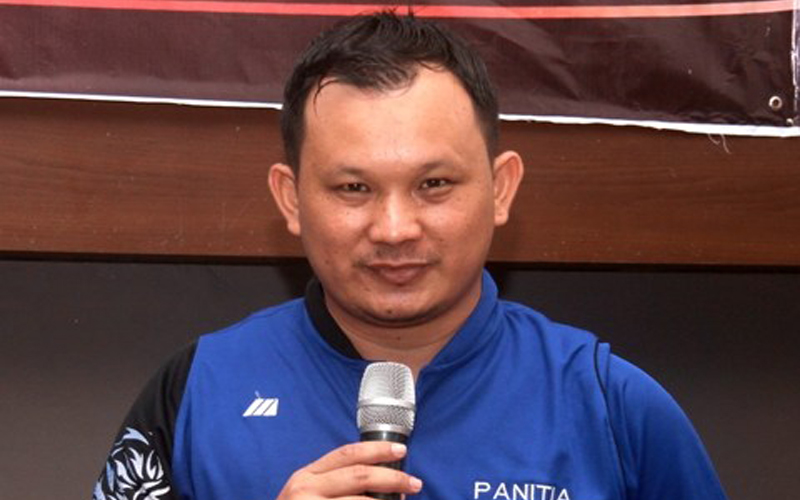 Ketua Panitia Seppy Pebriadinata, S.STP. M.SI menyampaikan laporan berkenaan dengan pelatihan.