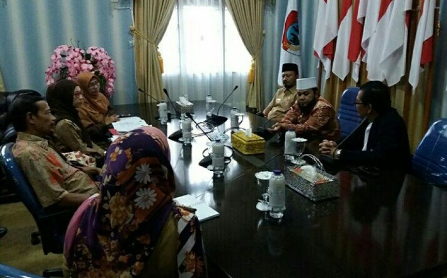 Pertemuan Rektor UNIB dengan Walikota