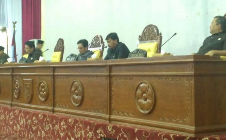 Rapat paripurna DPRD Provinsi Bengkulu