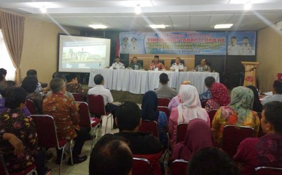 Tim Penilaian tahap II dan tahap III penghargaan WTN tahun 2016 di ruang rapat Gunung Bungkuk, Kamis (25/08/2016)