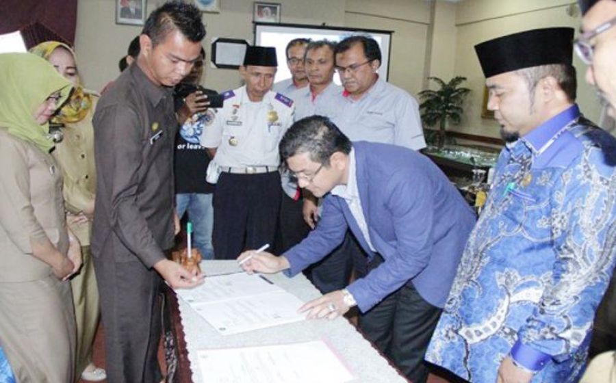 Penandatanganan nota kesepakatan (MoU) dengan PT. Cemindo Gemilang