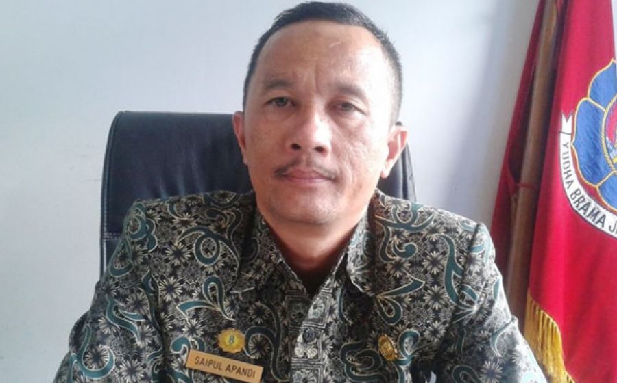 Kepala Dinas PBK Kota Bengkulu Saipul Apandi