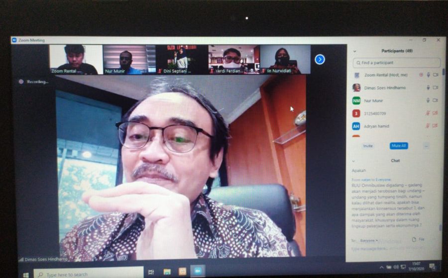 Kabiro Humas Kemenaker RI R. Soes Hindharno SH MH