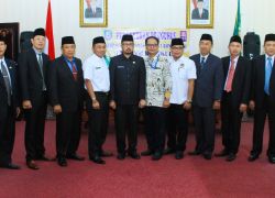 Pengukuhan Pengurus Lembaga Pengembangan Jasa Konstruksi (LPJK) Provinsi Bengkulu 