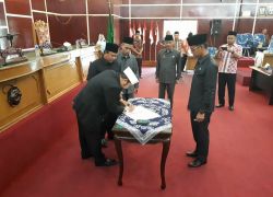 Wali Kota Bengkulu Menandatangani Nota Kesepahaman