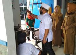 Fasilitas layanan baru yang terpasang di RSUD kota Bengkulu yakni, Air kran langsung minum (Drinking water)